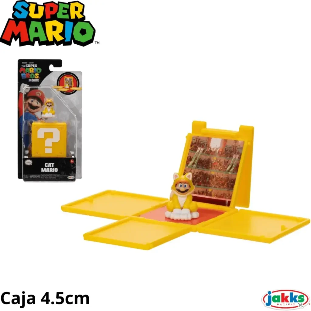 Figuras pequeñas Super Mario Bros JAKKS originales – 417274-6
