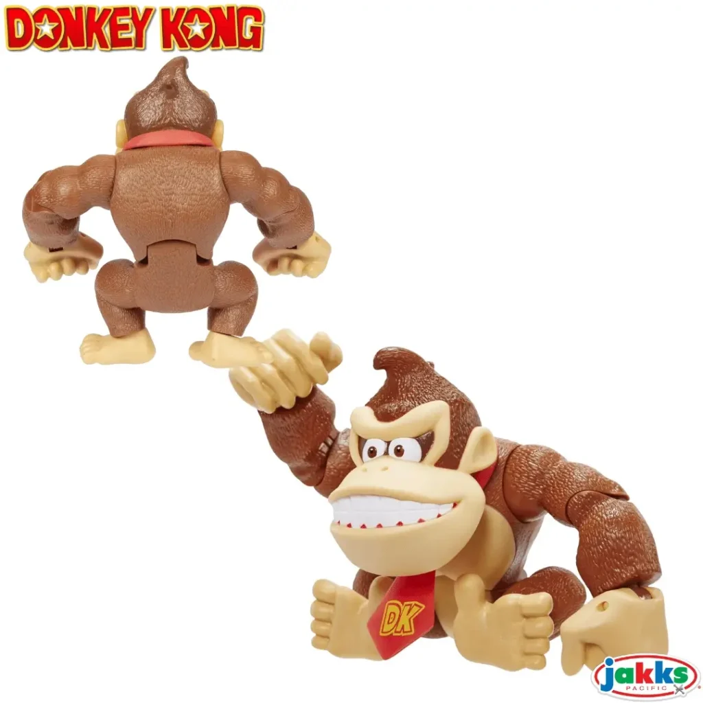 Figura articulada de Donkey Kong original JAKKS – 20 cm