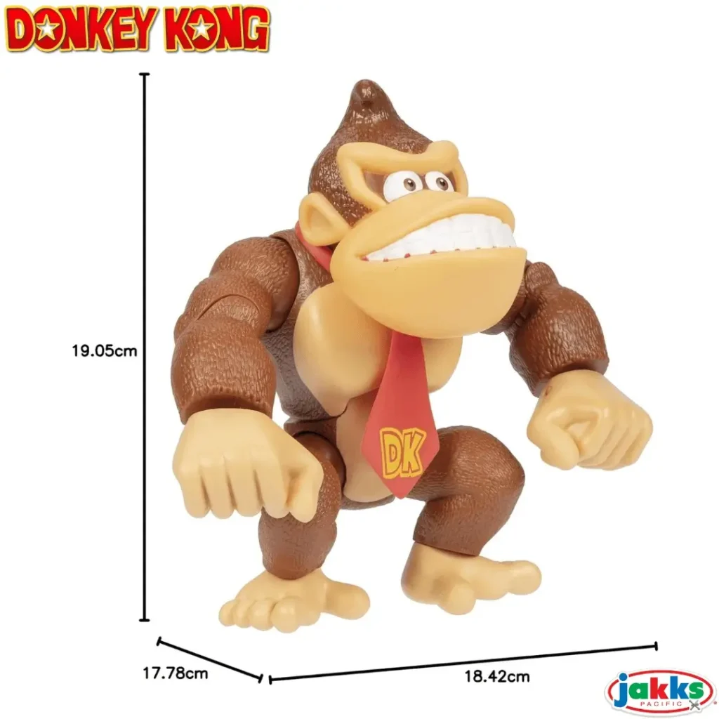 Figura articulada de Donkey Kong original JAKKS – 20 cm