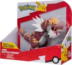 Figura Pokémon Tyrantrum PKW3422 Epic Battle – 30 cm articulada – Jakks Pacific – Costa Rica