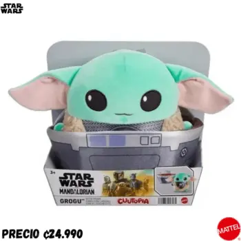 Figura Baby Yoda HWJ05 original de Mattel en empaque oficial – Consolas Retro CR