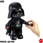 Figura coleccionable Darth Vader con luz y voz, producto oficial Mattel, Costa Rica