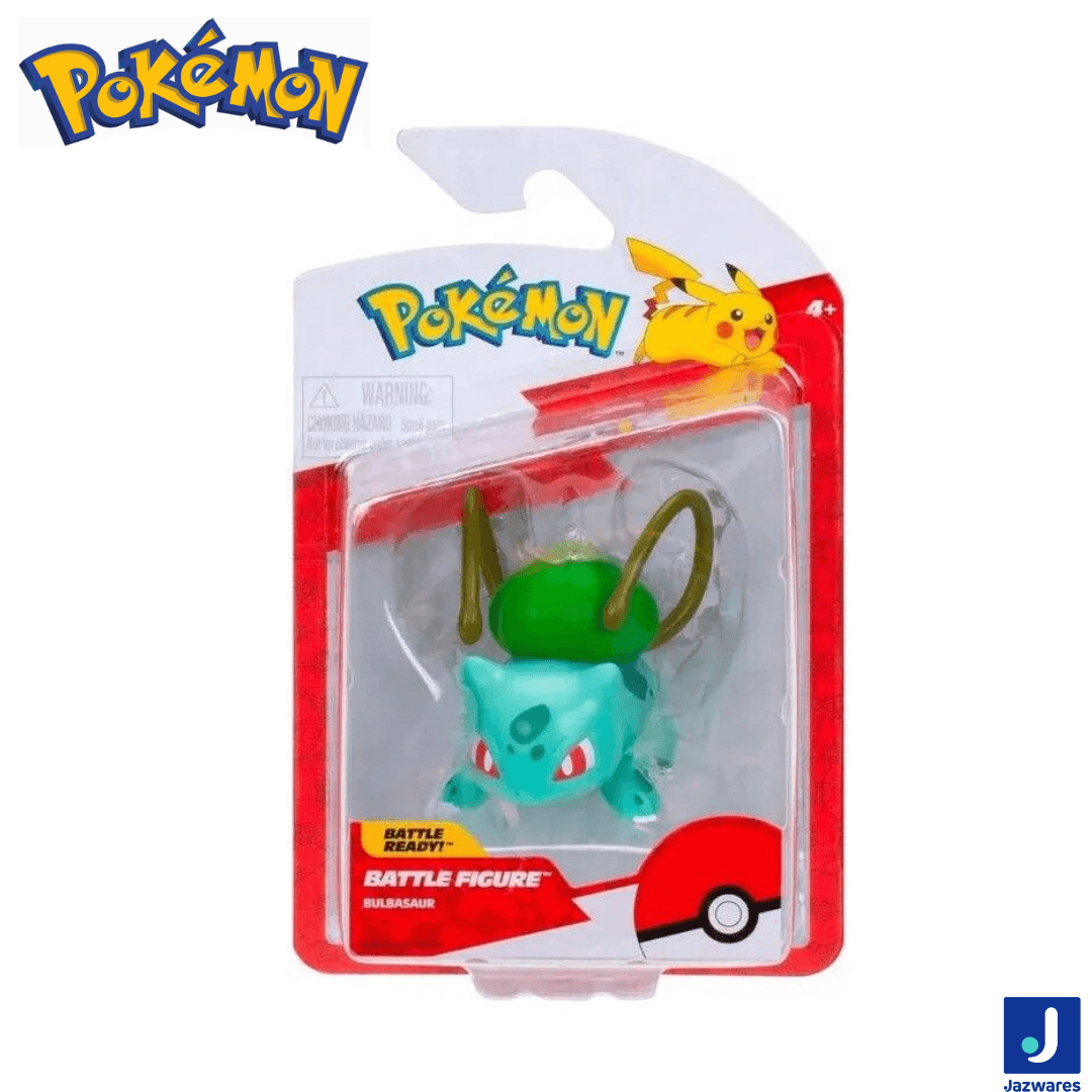 Figura Pokémon Bulbasaur 5cm original JAKKS – PKW2507