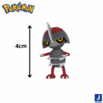 Figura Pokémon Pawniard original JAKKS Pacific PKW2507