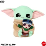 Peluche Grogu original de Mattel sentado – Consolas Retro CR