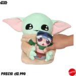 Peluche Grogu original de Mattel sentado – Consolas Retro CR