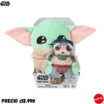 Peluche Grogu original de Mattel sentado – Consolas Retro CR