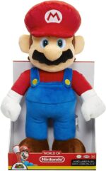 Peluche gigante Super Mario Bros original JAKKS de 50cm