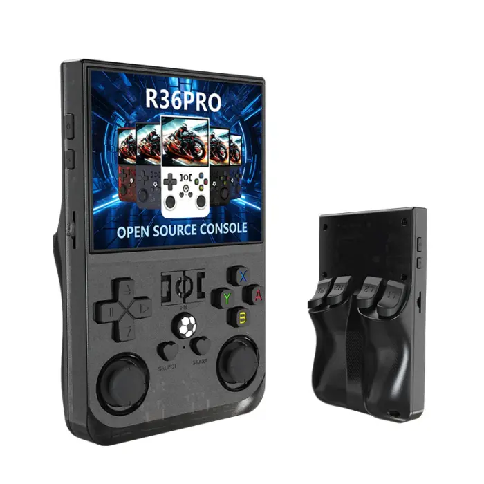 Consola Retro Portátil Pro con estuche y vidrio temperado incluidos