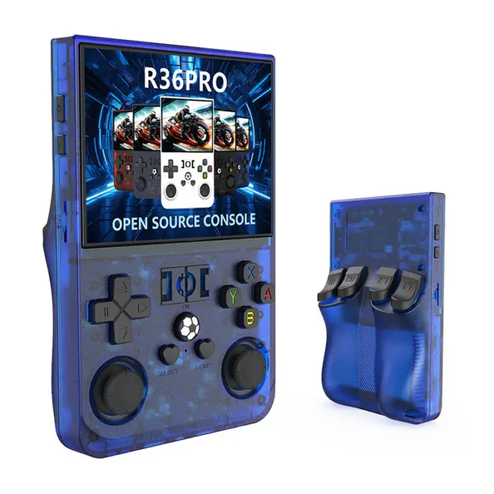 Consola Retro Portátil Pro con estuche y vidrio temperado incluidos