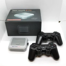 Super Consola X Pro con controles inalámbricos y accesorios ConsolasRetro CR Costa Rica
