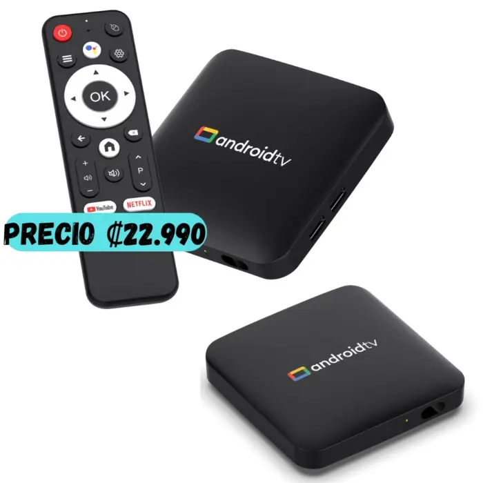 Android TV Box 14 WiFi HDMI – Convierte tu TV en Smart | Envío Gratis CR  |  Instala Netflix, YouTube y Más - Imagen 2