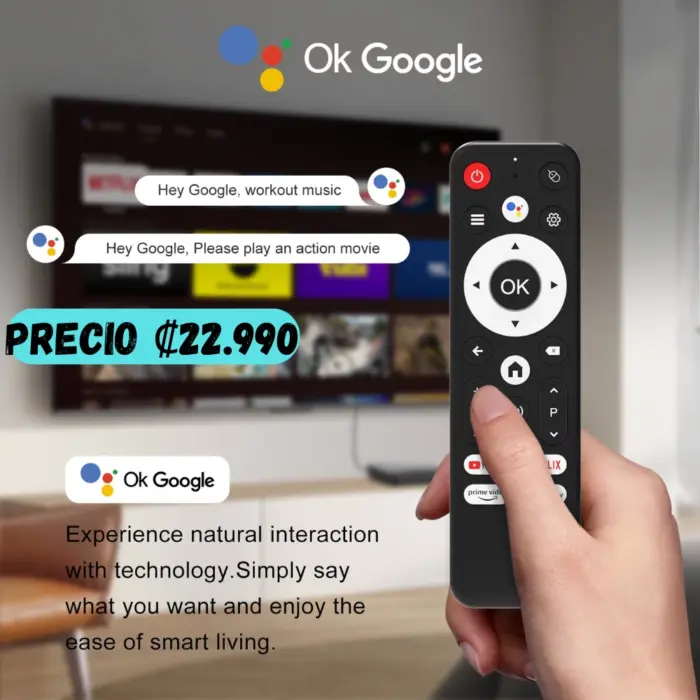 Android TV Box 14 WiFi HDMI – Convierte tu TV en Smart | Envío Gratis CR  |  Instala Netflix, YouTube y Más - Imagen 3