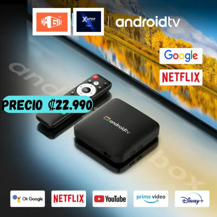 Android TV Box 14 WiFi HDMI – Convierte tu TV en Smart | Envío Gratis CR  |  Instala Netflix, YouTube y Más - Imagen 4