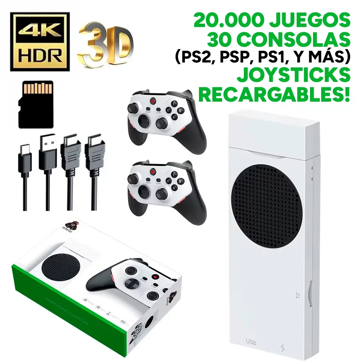 Consola Retro PS2 para TV con Más de 20.000 Juegos | Envío Gratis en Costa Rica - Imagen 6