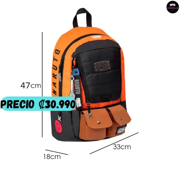 Bulto original Naruto marca KeePack - Imagen 6