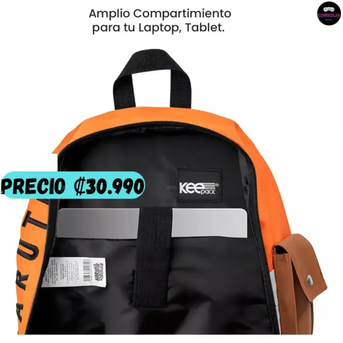 Bulto original Naruto marca KeePack - Imagen 4