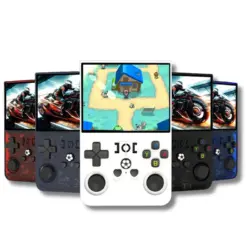Consola Retro Portátil Pro – 18 200 Juegos · Pantalla IPS 3.5