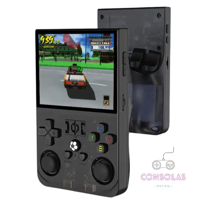 R36 Pro consola retro portátil con pantalla IPS de 3.5 pulgadas