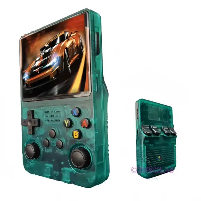 Consola Retro Portátil R36s – 20 000 Juegos · Pantalla IPS 3.5 - Imagen 3
