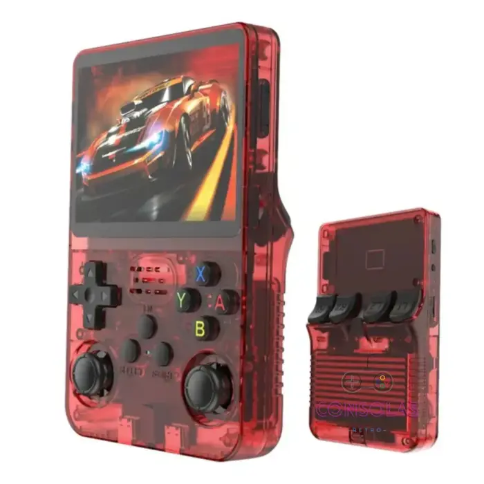 Consola Retro Portátil R36S en Costa Rica – 20 000 Juegos · Pantalla IPS 3.5” - Imagen 9