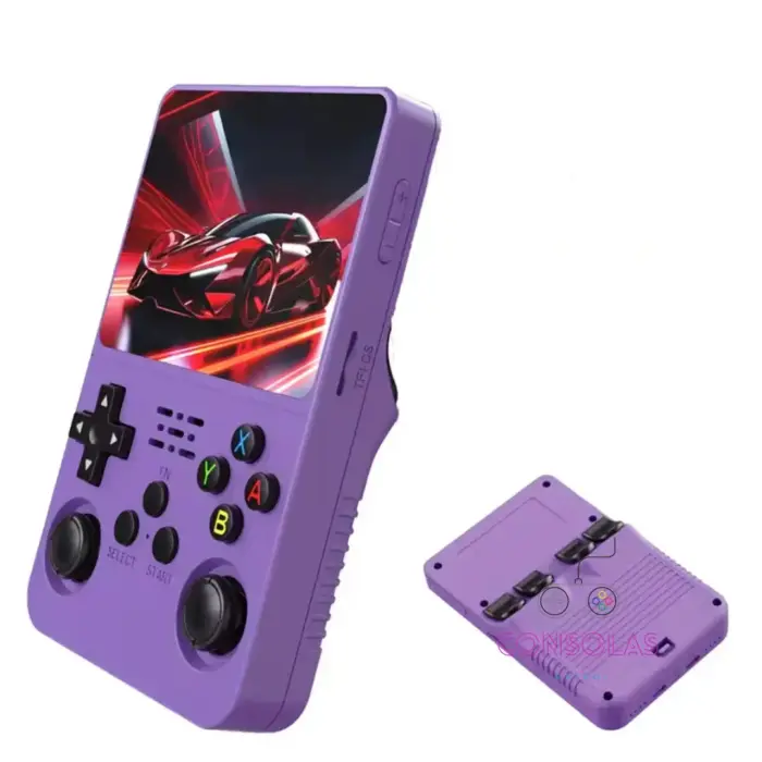 Consola Retro Portátil R36S en Costa Rica – 20 000 Juegos · Pantalla IPS 3.5” - Imagen 8