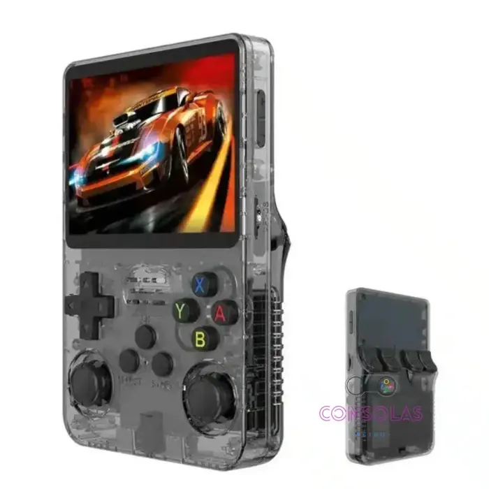 Consola Retro Portátil R36S en Costa Rica – 20 000 Juegos · Pantalla IPS 3.5” - Imagen 5