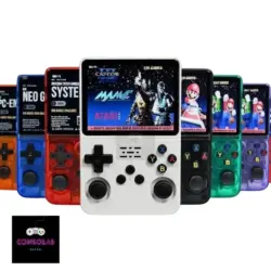 Consola Retro Portátil R36s – 20 000 Juegos · Pantalla IPS 3.5