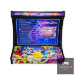 Consola Arcade retro de mesa con pantalla y 9 800 juegos