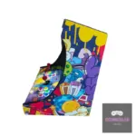 Consola Arcade retro de mesa con pantalla y 9 800 juegos