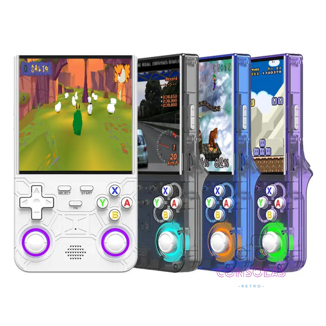Consola Retro Portátil R36 Ultra en Costa Rica – 21 623 Juegos – Pantalla IPS 4 – WiFi