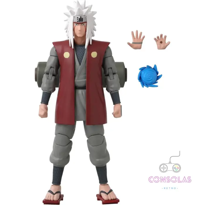 Figura Jiraiya Naruto Bandai original en Costa Rica