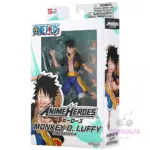 Figura oficial Anime Heroes Monkey D. Luffy Dressrosa One Piece Bandai 16.5 cm