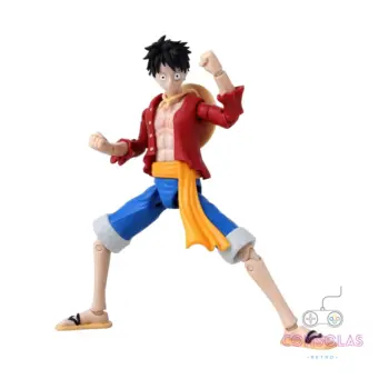 Figura oficial Anime Heroes Monkey D. Luffy Dressrosa One Piece Bandai 16.5 cm