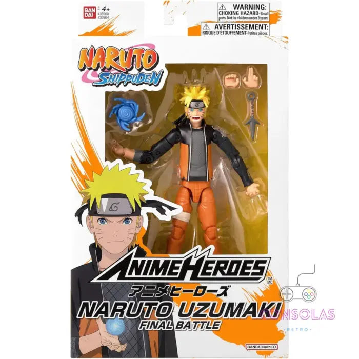 Figura coleccionable Naruto Uzumaki Final Battle original