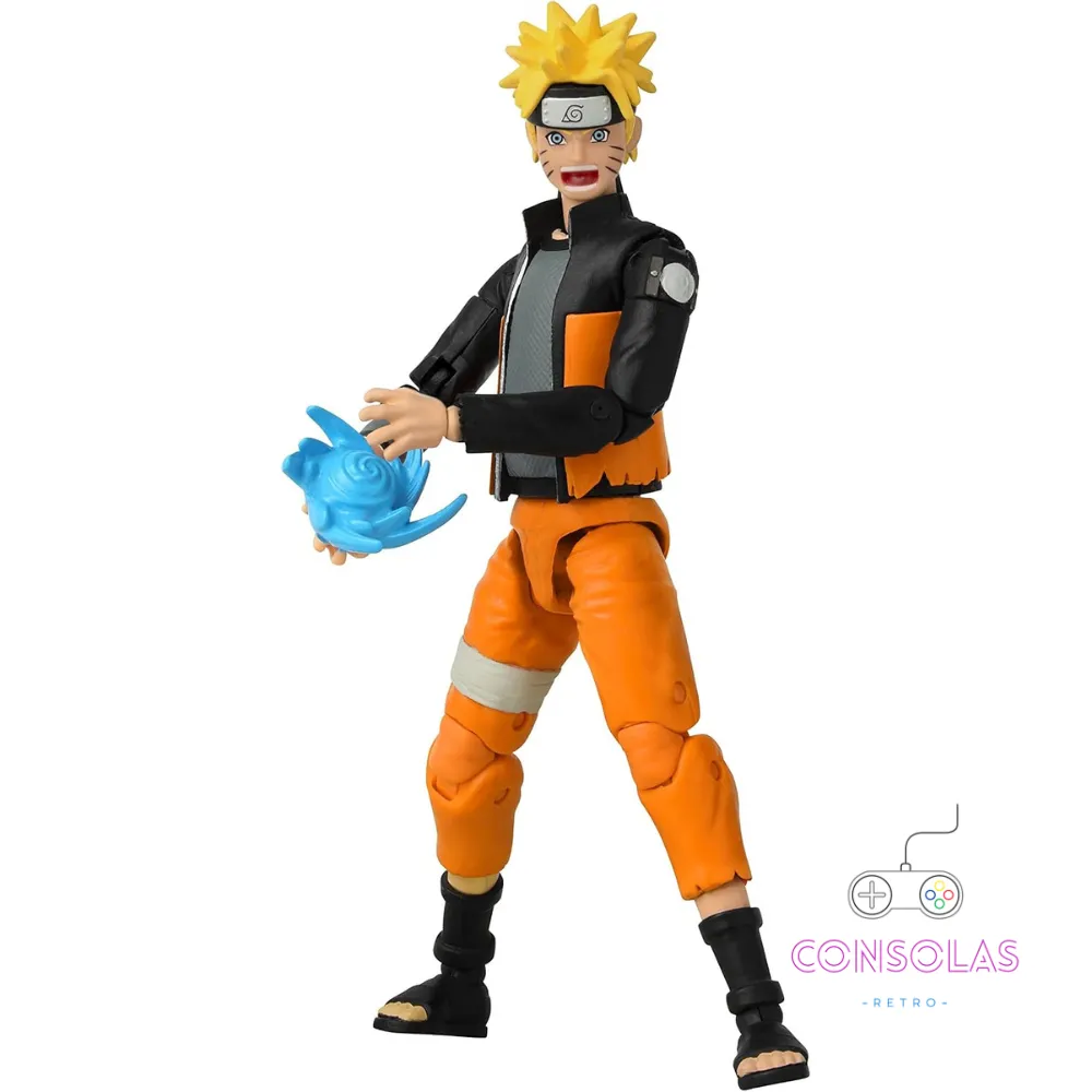 Naruto Uzumaki Final Battle Anime Heroes Bandai (9) Figura coleccionable Naruto Uzumaki Final Battle original